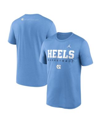 Jordan - Men's Carolina Blue North Carolina Tar Heels 2025 Courtside Basketball Legend Dri-FIT T-Shirt