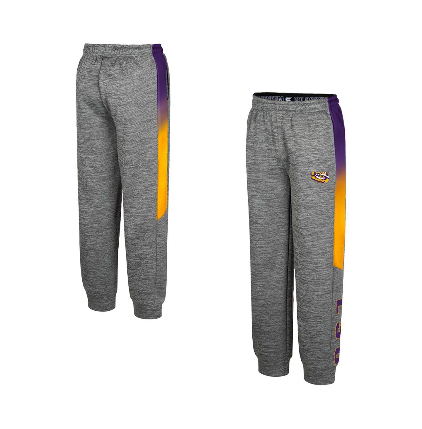 Детские брюки Colosseum Gray LSU Tigers The Gang — фото 1