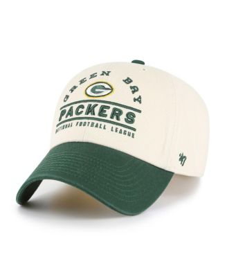 '47 Brand - Men's Natural Green Bay Packers Windham Clean Up Adjustable Hat