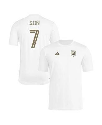 adidas - Men's Son Heung-Min White LAFC Pre-Game T-Shirt