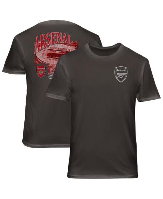 1863FC - Men's Gray Arsenal Wordmark Cotton T-Shirt