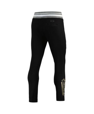 Men's Black Purdue Boilermakers Script Tail Fleece Sweatpants