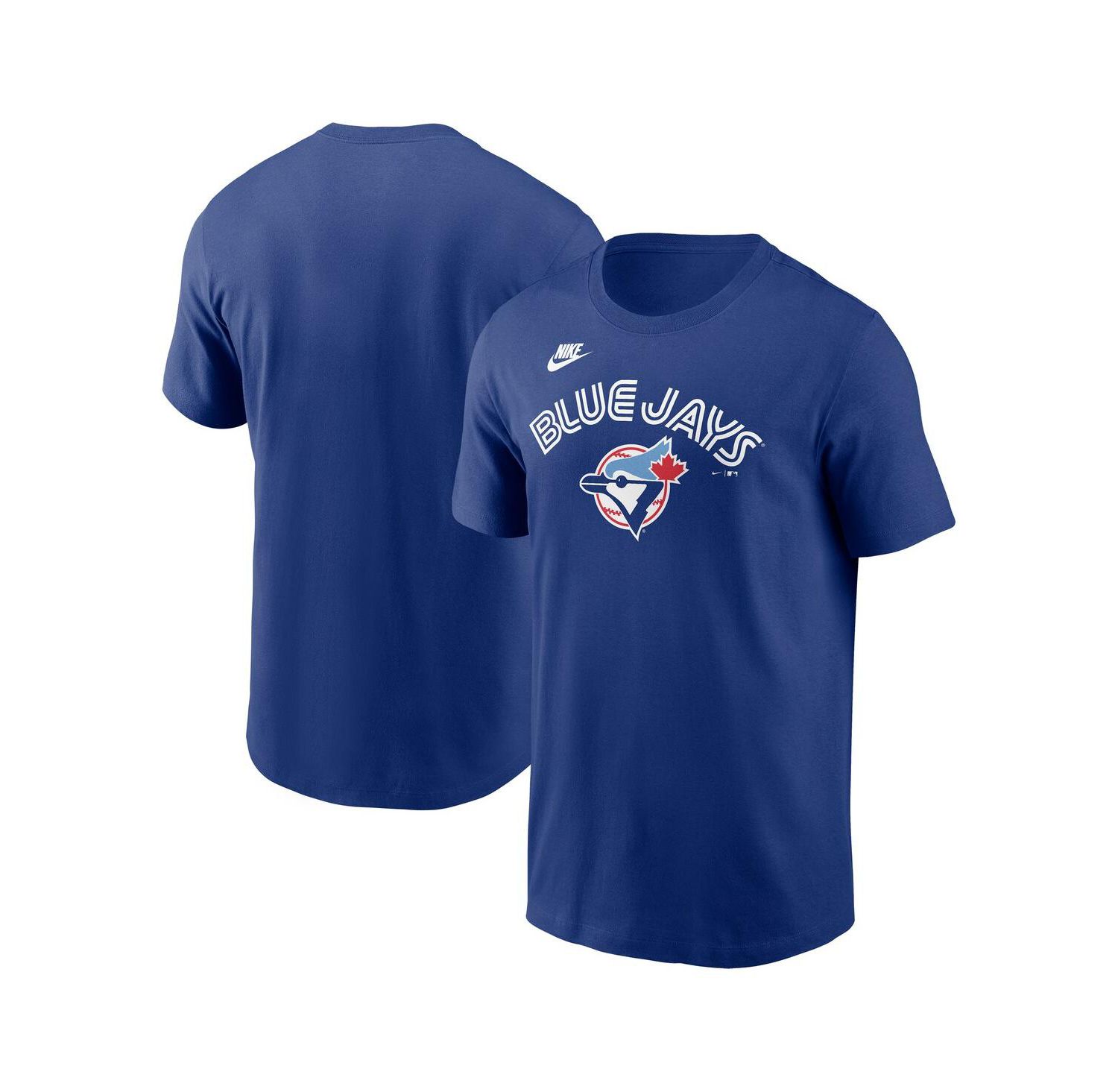Men's Royal Toronto Blue Jays Cooperstown Wordmark T-Shirt