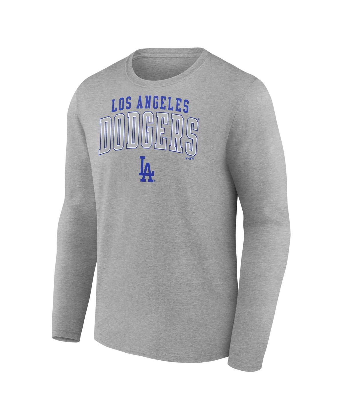 Fanatics Men's No Color Los Angeles Dodgers Iconic Tricode Long Sleeve T-Shirt