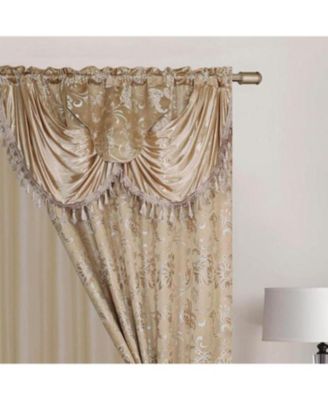 Clayton 2-Piece Double Panel Modern Energy Saving Grommet Curtain Panels - Each Panel 54" X 84" Taupe
