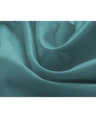 RT Designer Collection Nancy Grommet Luxurious Modern Design Curtain Panel 54" x 95" Teal