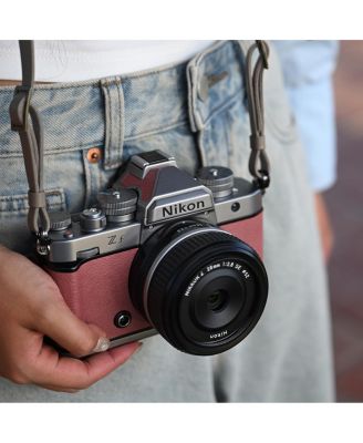 Z f Mirrorless Camera, Silver/Mauve Pink