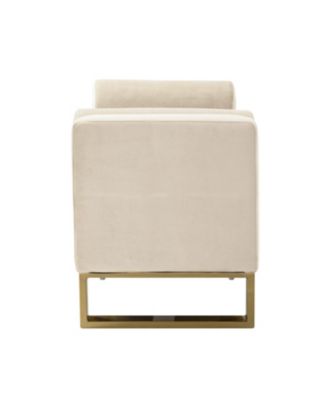 Vallejo 50.4'' W Modern Upholstered Flip Top Storage Bench with Two Pillows and Tufted