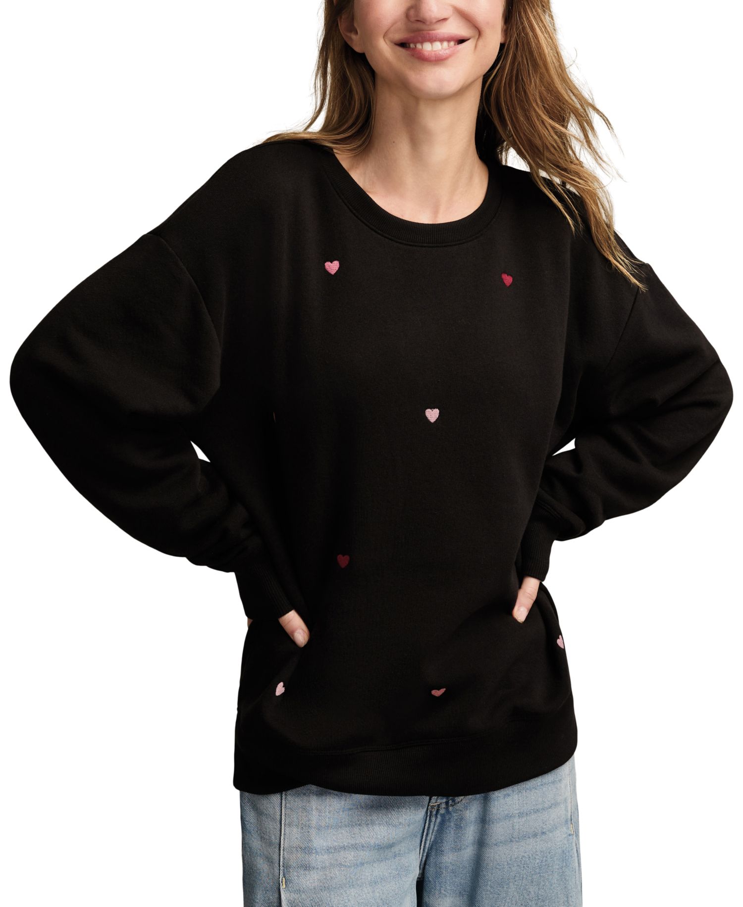Women's Valentine Crew Neck Sweatshirt
