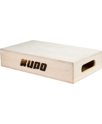 20x12x4" Wooden Apple Box, Half, Natural