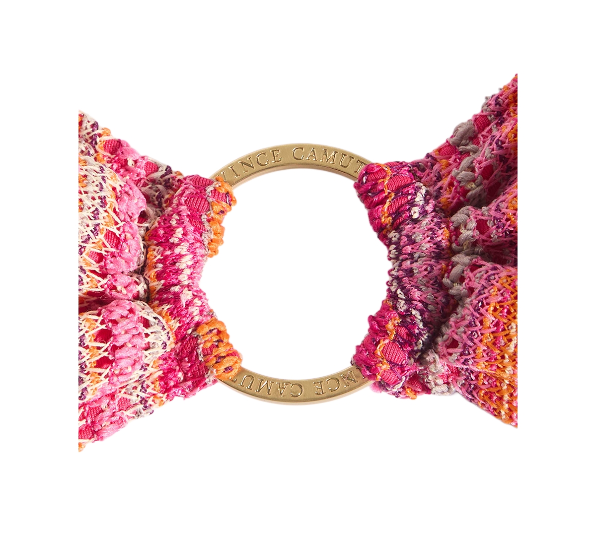 Vince Camuto Women's Crochet Ring One Piece Swimsuit