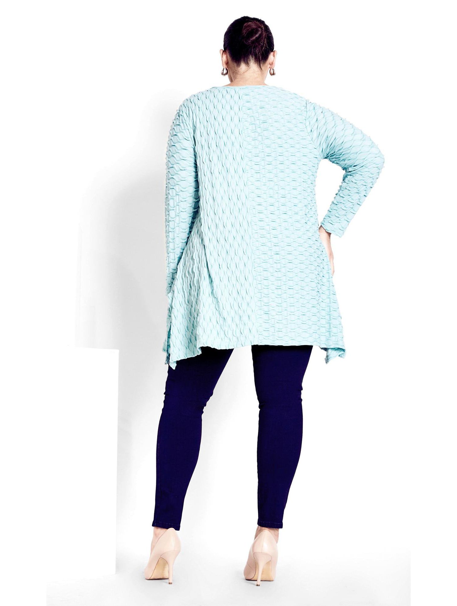 Women's Plus Size Tiarne Two Tone Tunic