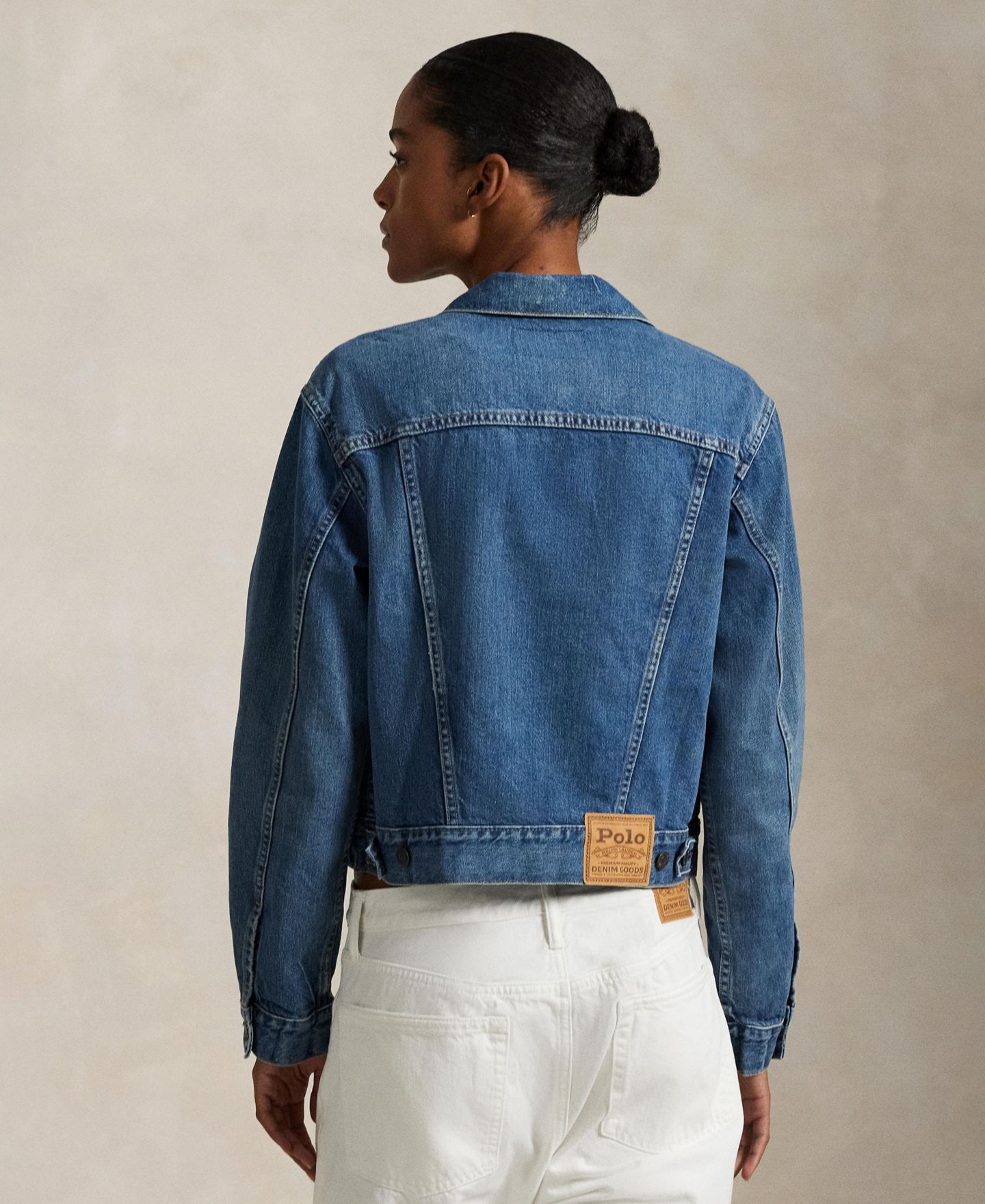 Женская куртка Polo Ralph Lauren Denim Trucker, цвет: Варёный — фото 5