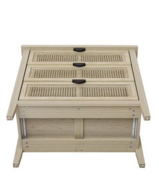 CASAINC 3-Drawer Storage Cabinet