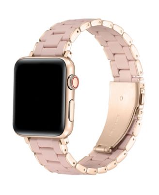 Posh Tech - Orla Silicone Metal Band for Apple Watch