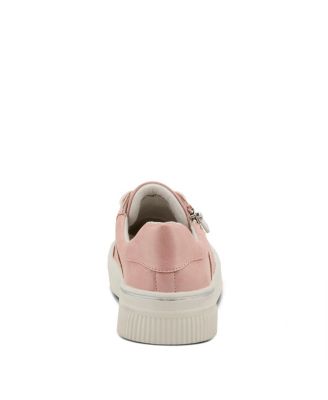 Darah Fashion Sneaker with Soft Side Zipper