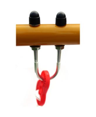 Boys Metal Swing Set with Safety Belt