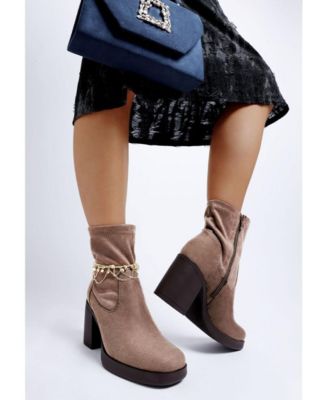 Womens Enito Microfiber Sock Boots