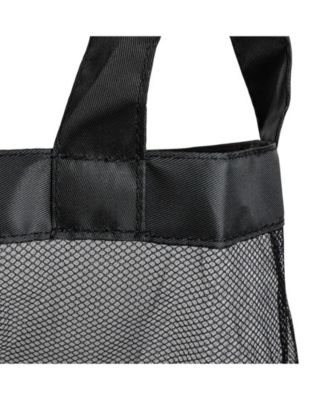 Sleek Laundry Hamper with Dual Mesh Liners and Lid, Black