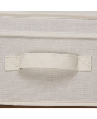 Medium Storage Bin with Lid, Natural