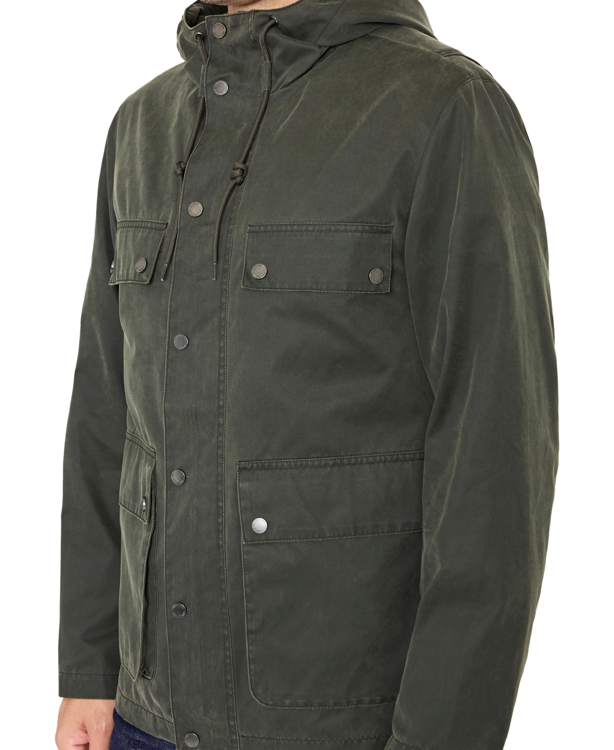 Sam Edelman Mens Utility Jacket In Green