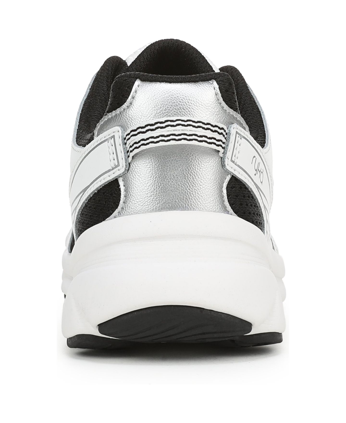 Женские кроссовки Ryka Streamline Round Toe, цвет: Белый / Чёрный кожаный — фото 3