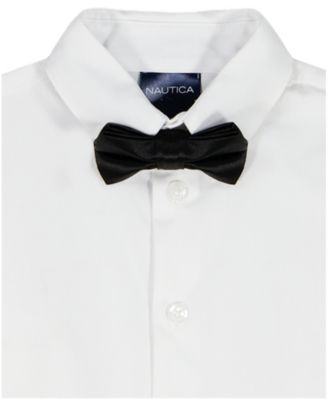 Baby Boys' Tuxedo Vest, Shirt, Tie and Dress Pants, 4-Piece Set