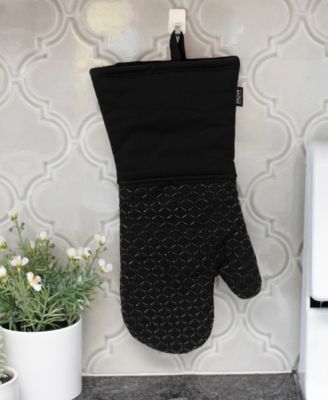 Ogee Silicone Cotton Oven Mitts, Set of 2