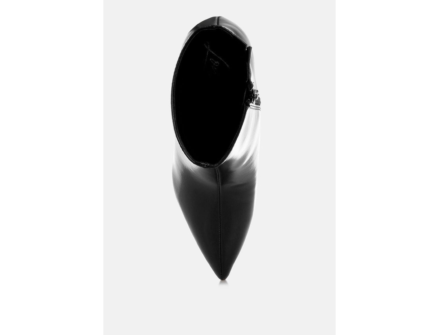 Женские ботинки London Rag Thymus Kitten Heel, цвет: Чёрная искусственная кожа — фото 6