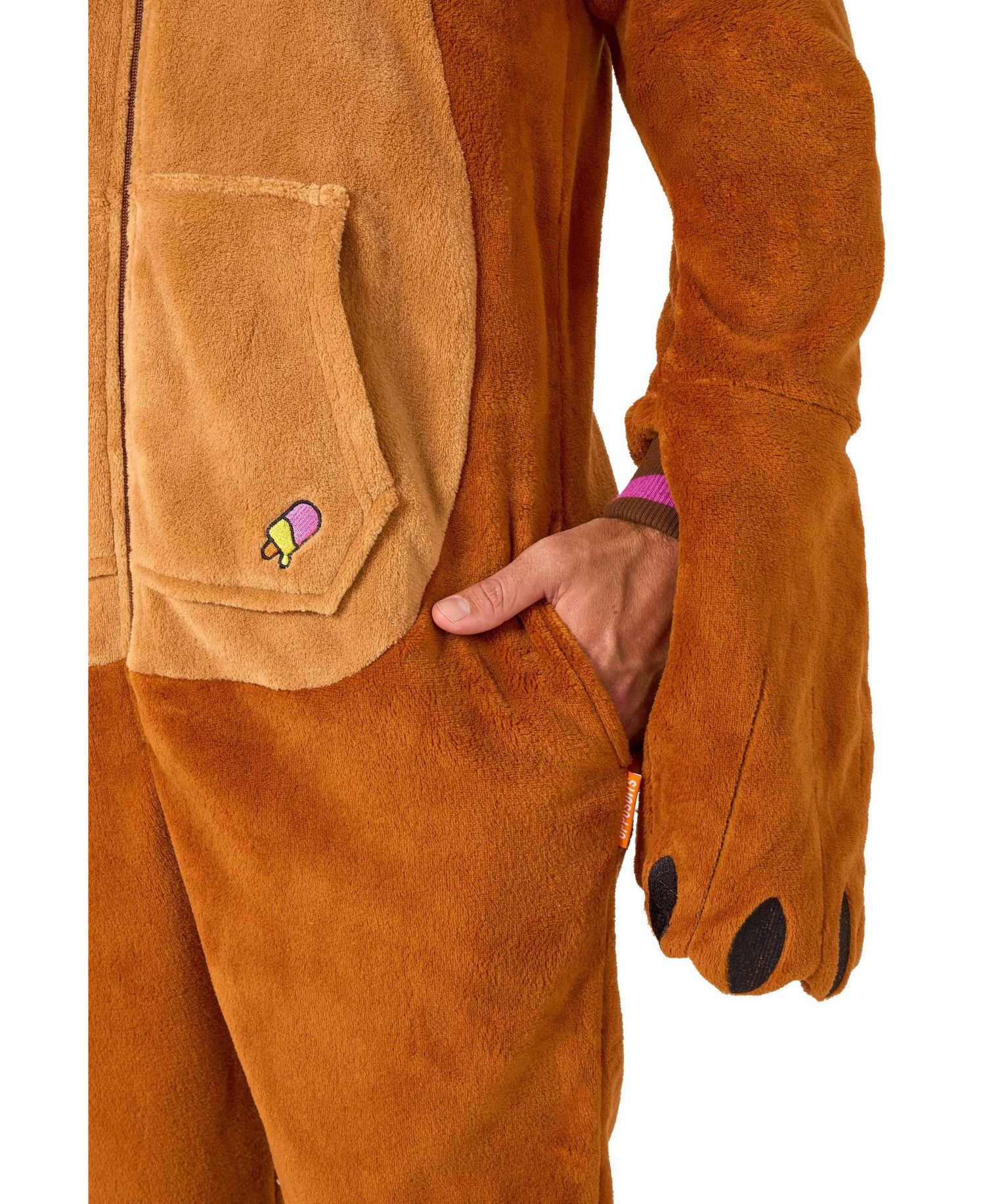 Men's Shark Costume Outfit - Animal Body Suit for Adults