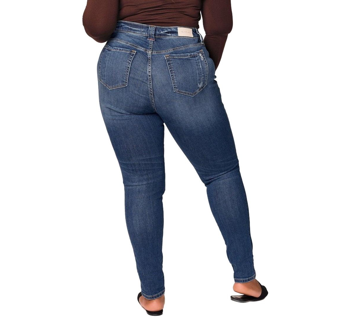 Slink Jeans Women's Denim High Rise Skinny in 31" Inseam - Lydia