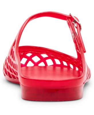 Women's Safron Caged Jelly Mary-Jane Slip-On Flats