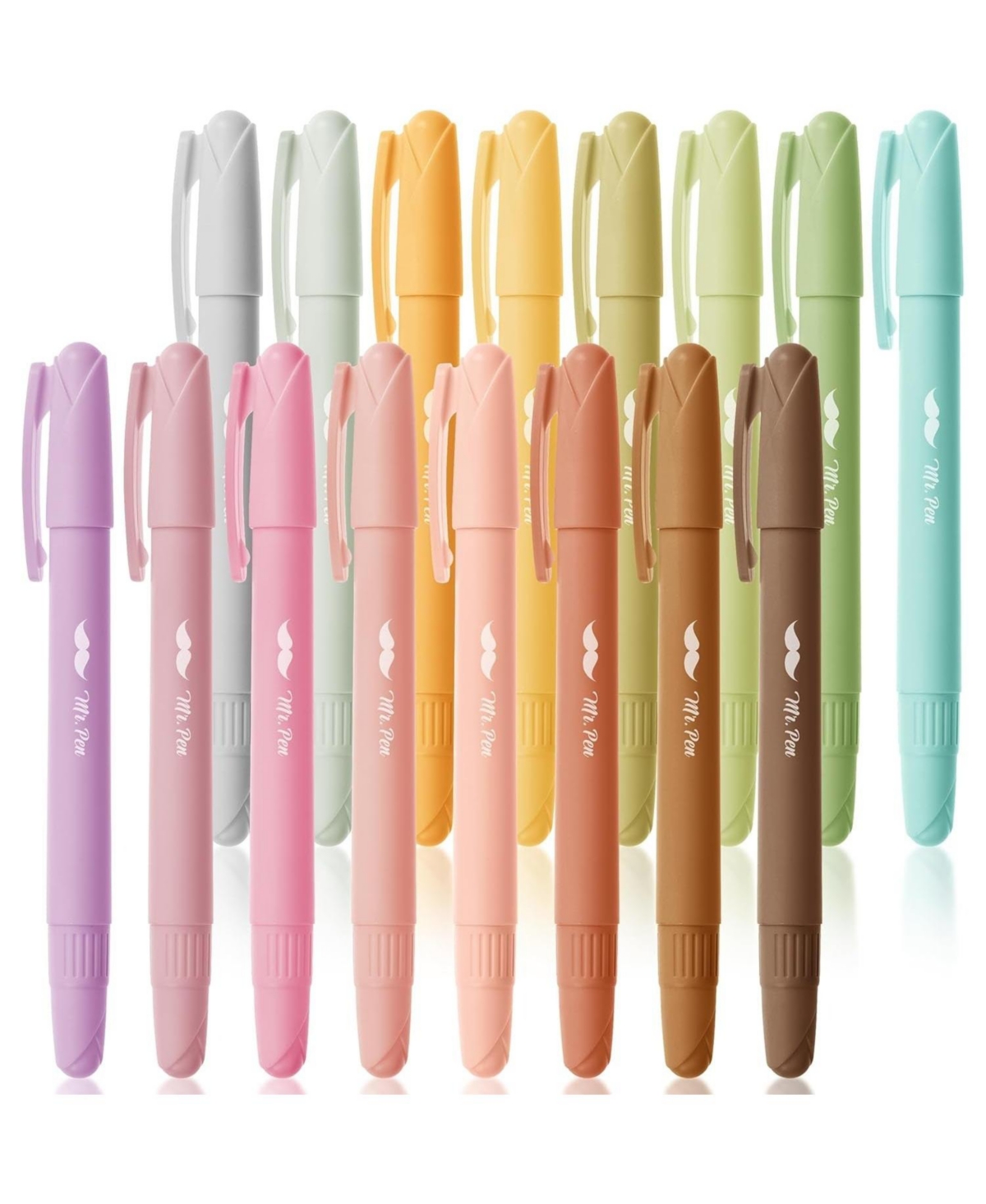 Mr. Pen Buy Gel Highlighter, 16 Pack Assorted Colors Bible