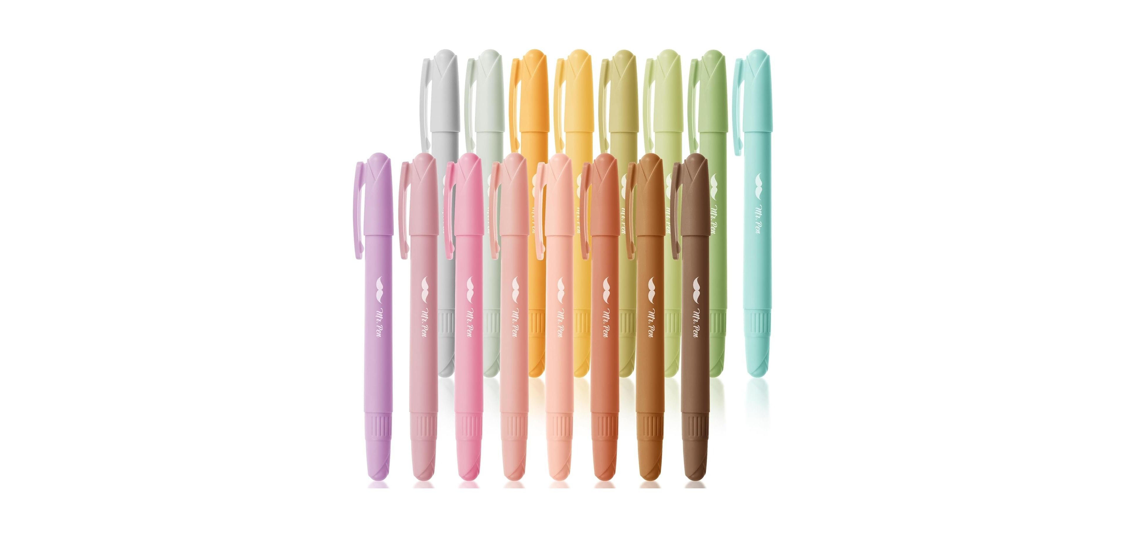 Mr. Pen Buy Gel Highlighter, 16 Pack Assorted Colors Bible