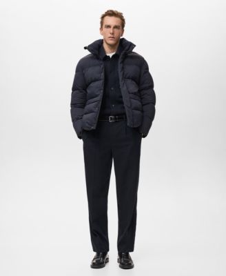 Men's Short Puffer Water-Repellent Anorak