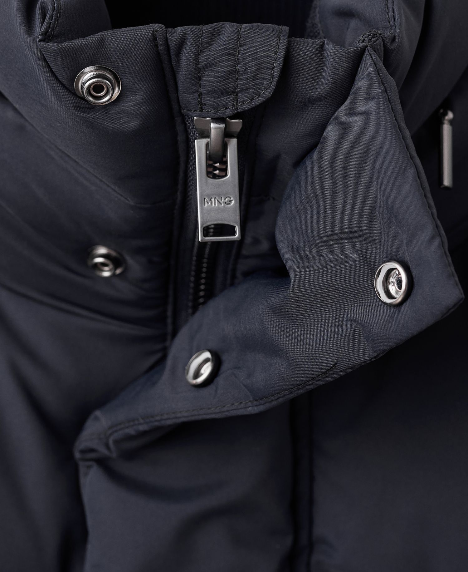 Men's Short Puffer Water-Repellent Anorak