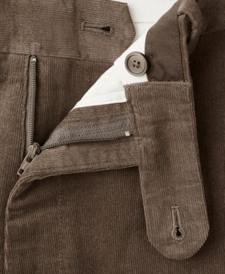 Men's Regular Fit Corduroy Cotton Pants