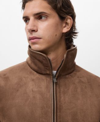 Men's Reversible Sheepskin Effect Jacket