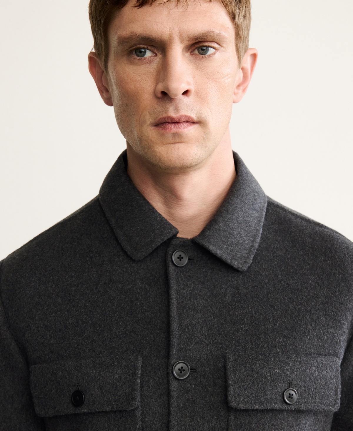 Mango Men's Wool Pockets Jacket