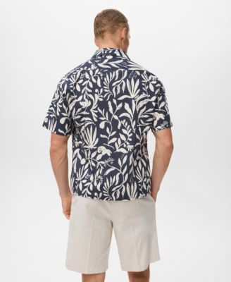 Men's Relaxed-Fit Printed Shirt