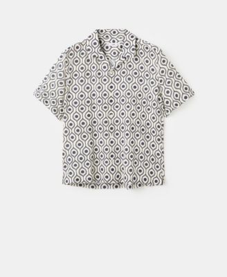 Men's Relaxed-Fit Printed Shirt
