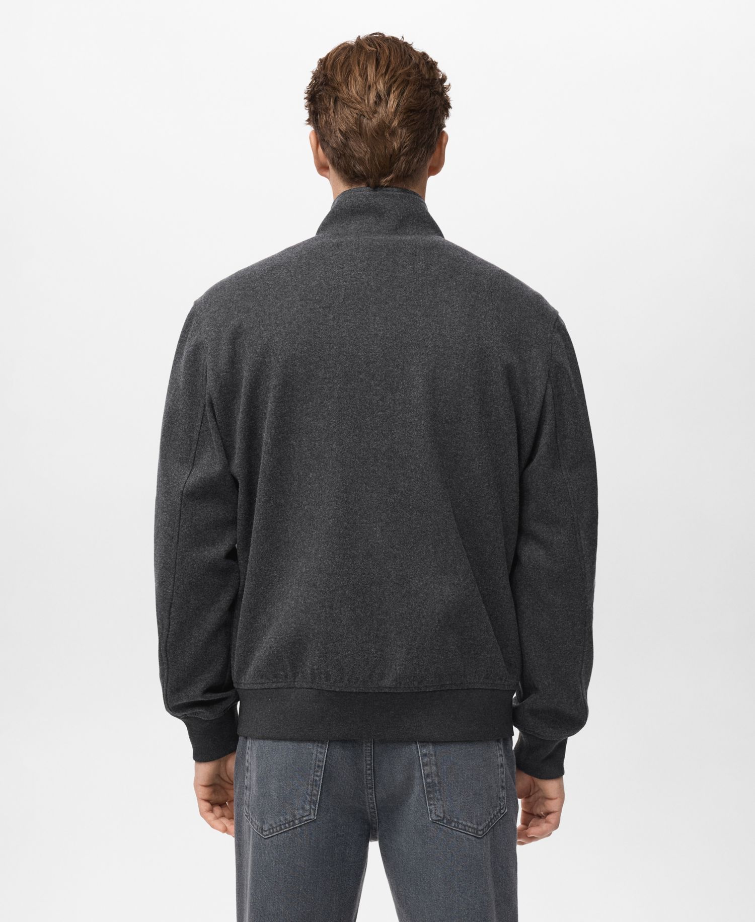 Men's Regular-Fit Zipper Jacket
