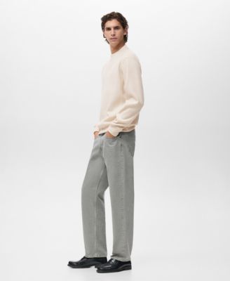 Men's Regular-Fit Knitted Sweatshirt