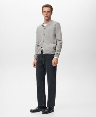 Men's Extra-Fine Wool Buttons Cardigan