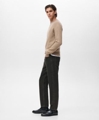 Men's Wool Perkins Neck Sweater