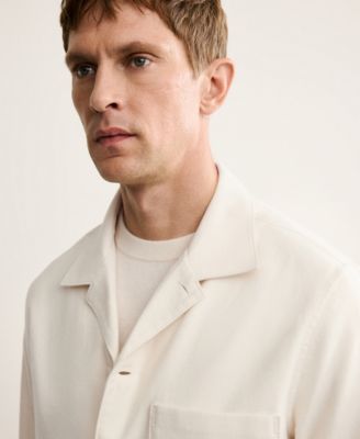 Men's Cotton Regular Fit Pocket Shirt