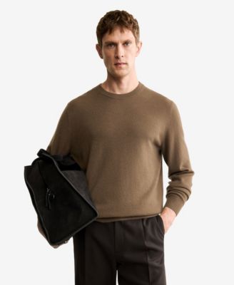Men's Cashmere Regular-Fit Sweater