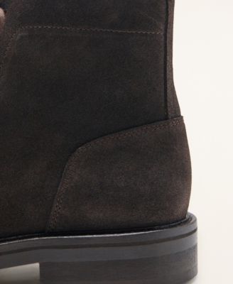 Men's Lace-Up Leather Ankle Boots