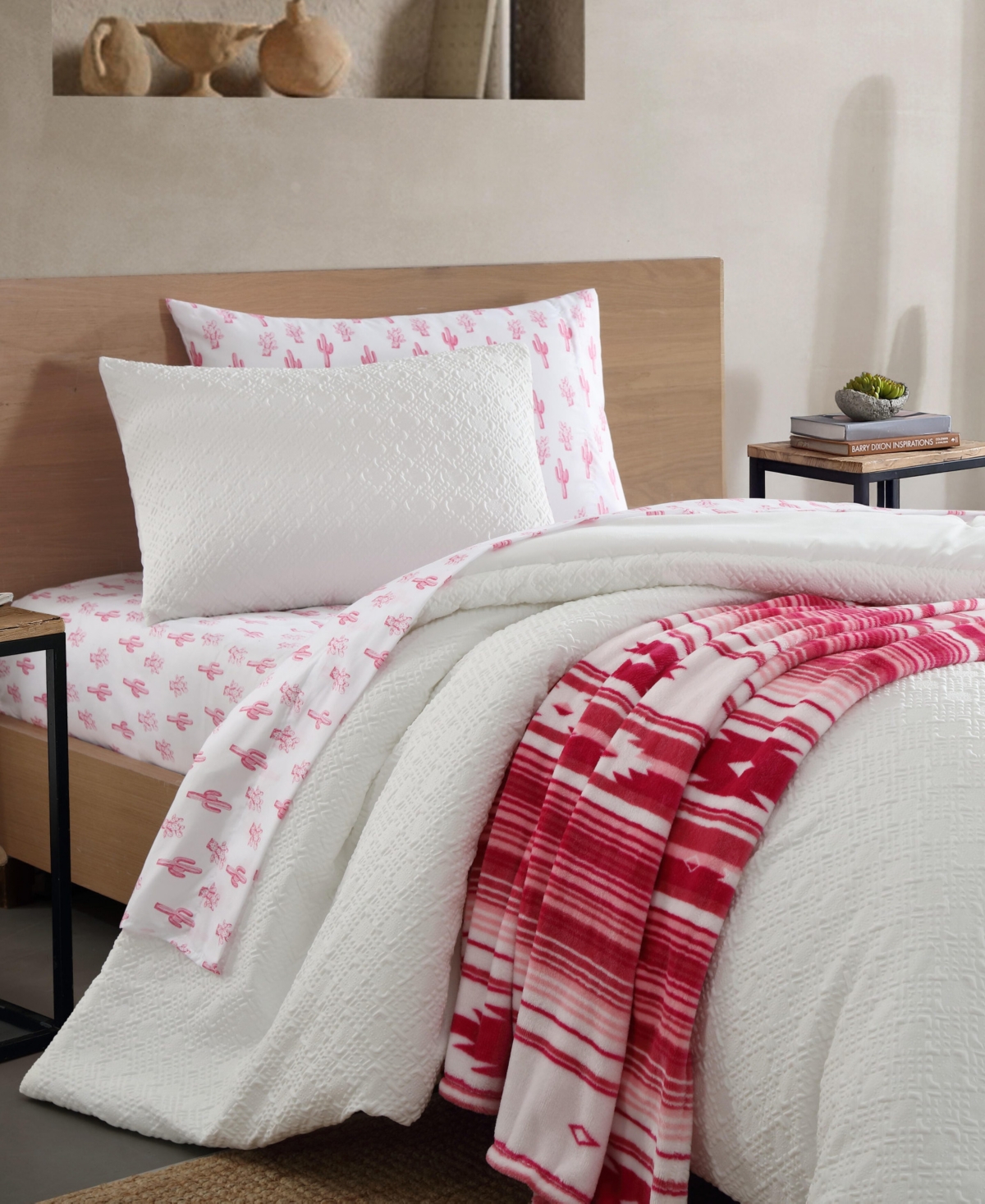 Wrangler Sedona Geometric Embossed 6-pc. Comforter Set, Twin In White