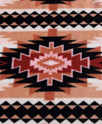 Printed Ultra Soft Plush Fleece Throw, 50" x 70"